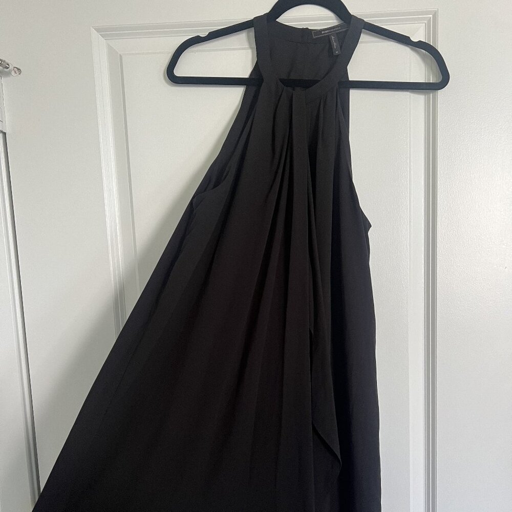 BDBG black evening dress- long